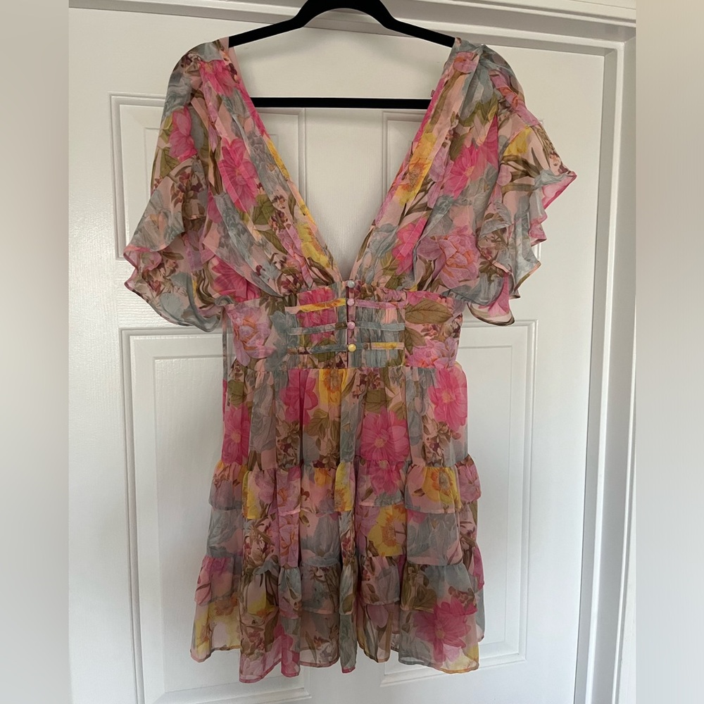 Floral mini dress, Never Worn, New with tags